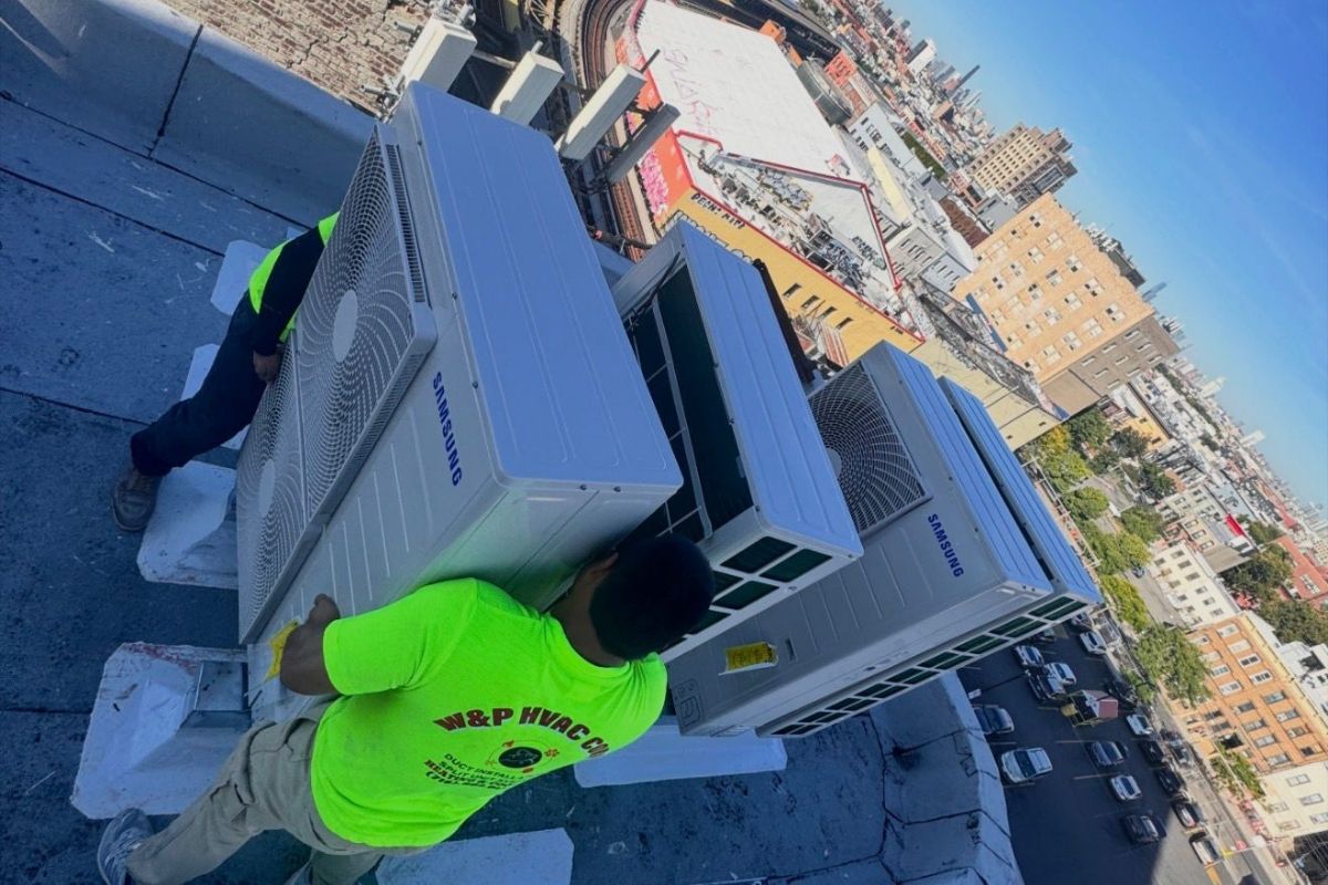 The W&P HVAC Corporation team of certified and insured technicians in Flushing, NY.